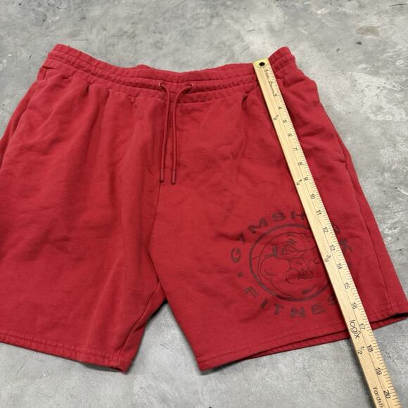 Gymshark Legacy Sweat Shorts Mens Size XL Drawstring Shark Logo - Picture 2 of 8